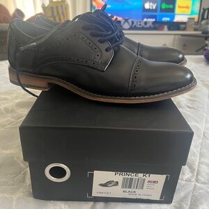 Bruno Marc Classic Black Oxfords for Boys